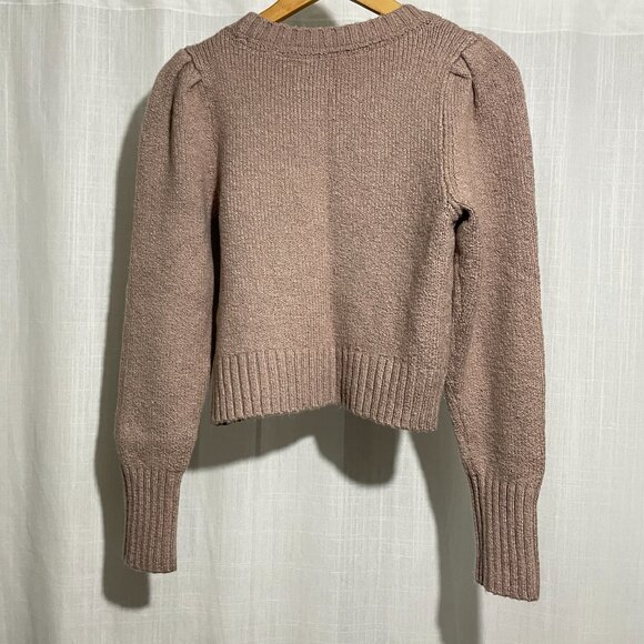 Anthropologie Maeve Crewneck Puff-Sleeve Sweater | Small | Brand New - Picture 6 of 12